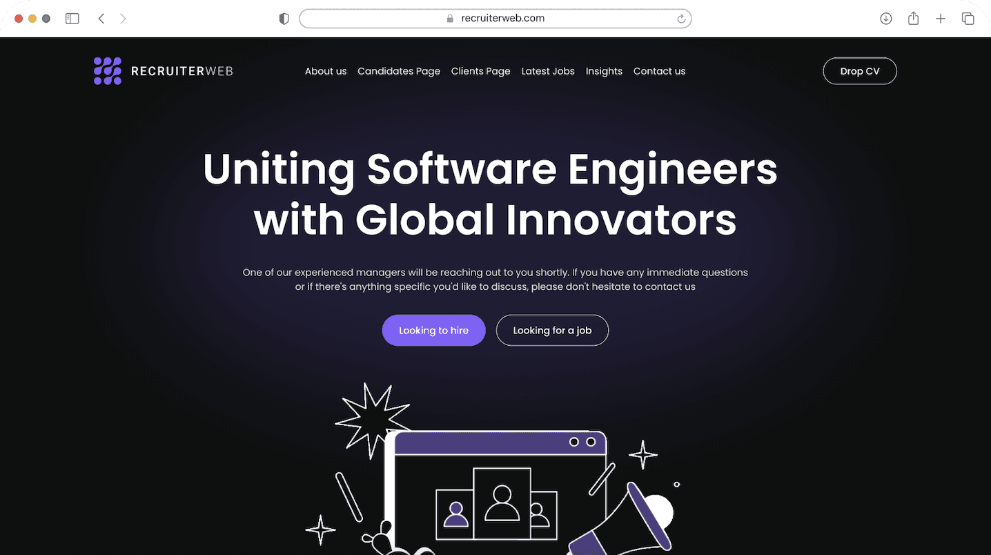 recruitment website design recruitment website design
