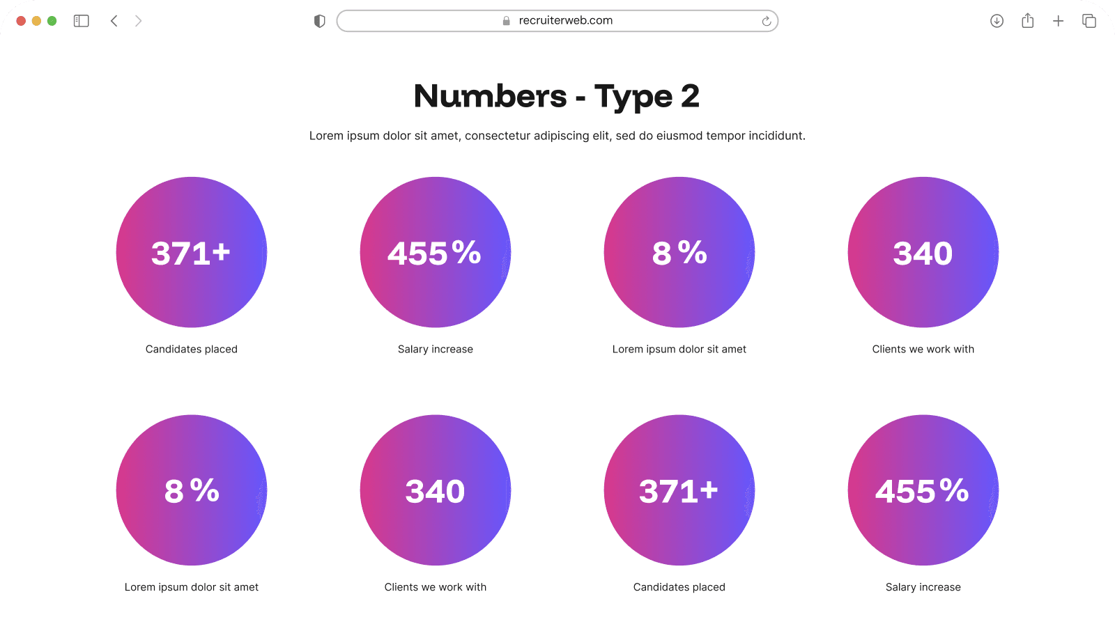 Numbers - Type 2