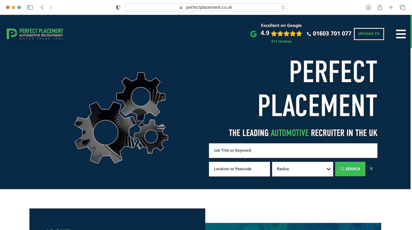 recruitment website design recruitment website design