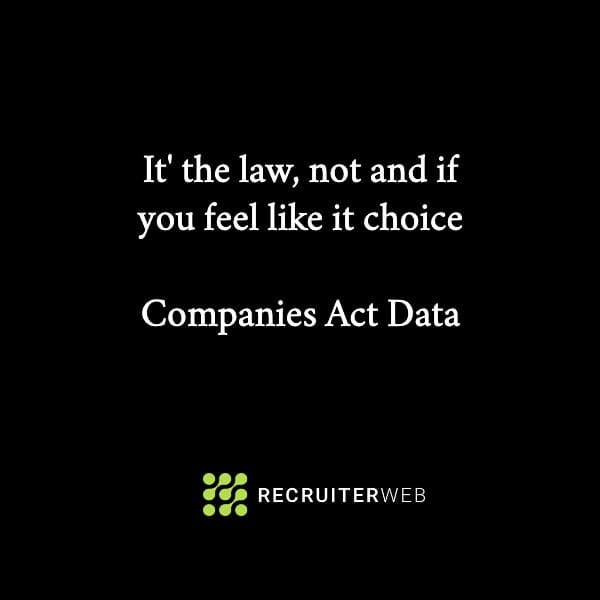 Company Registration Information and what you are legally required to include on your website and emails.