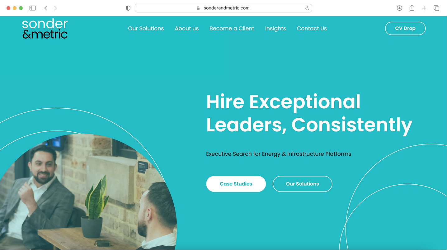 Semi-bespoke recruitment website